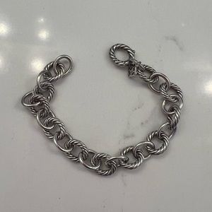 David Yurman Medium Oval Link Bracelet Size 7in